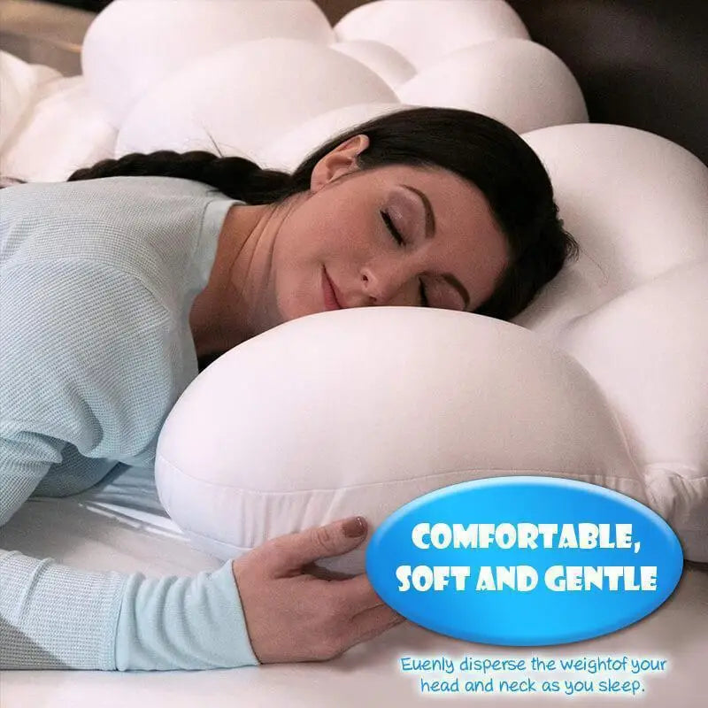 Ergonomic Cloud Comfort Pillow
